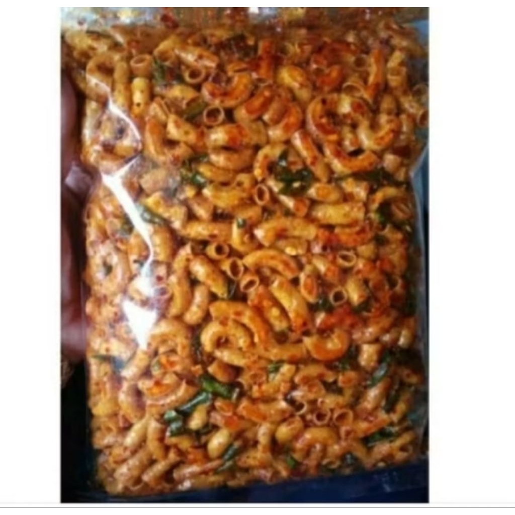 

Makaroni Pipa Pedas Daun Jeruk 250 gram