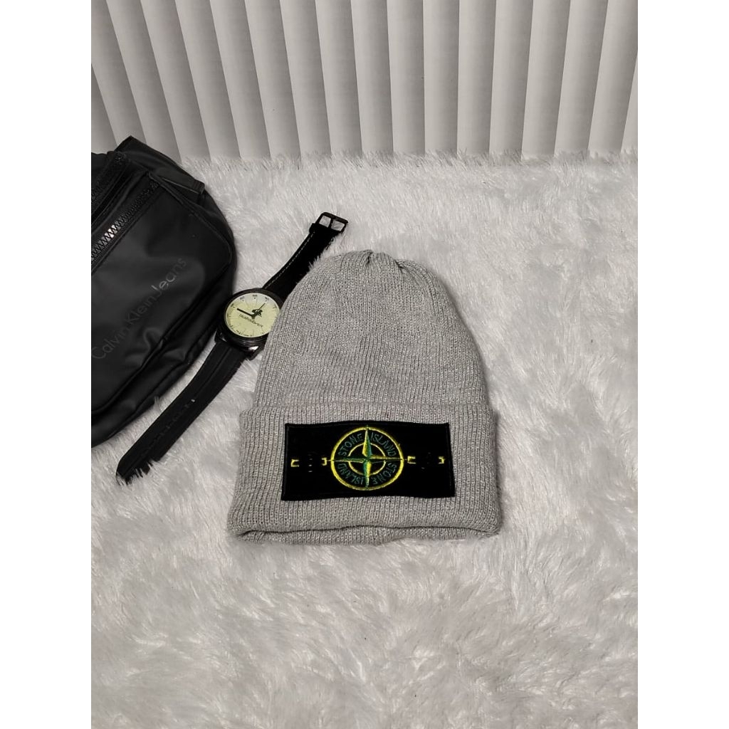 beanie hat stone island