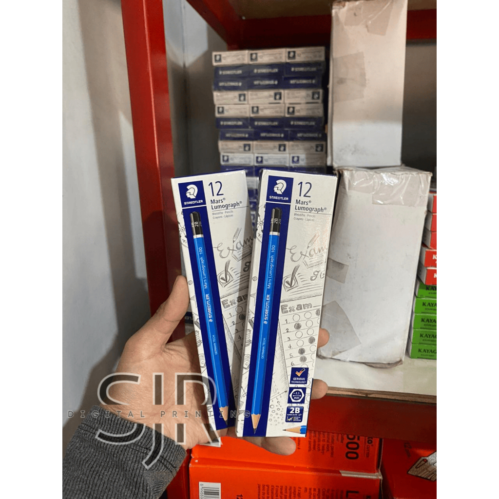 

Pensil 2B Staedtler ( Premium ) Exam Grade / Pensil Stadler / Pensil 2B kualitas terbaik