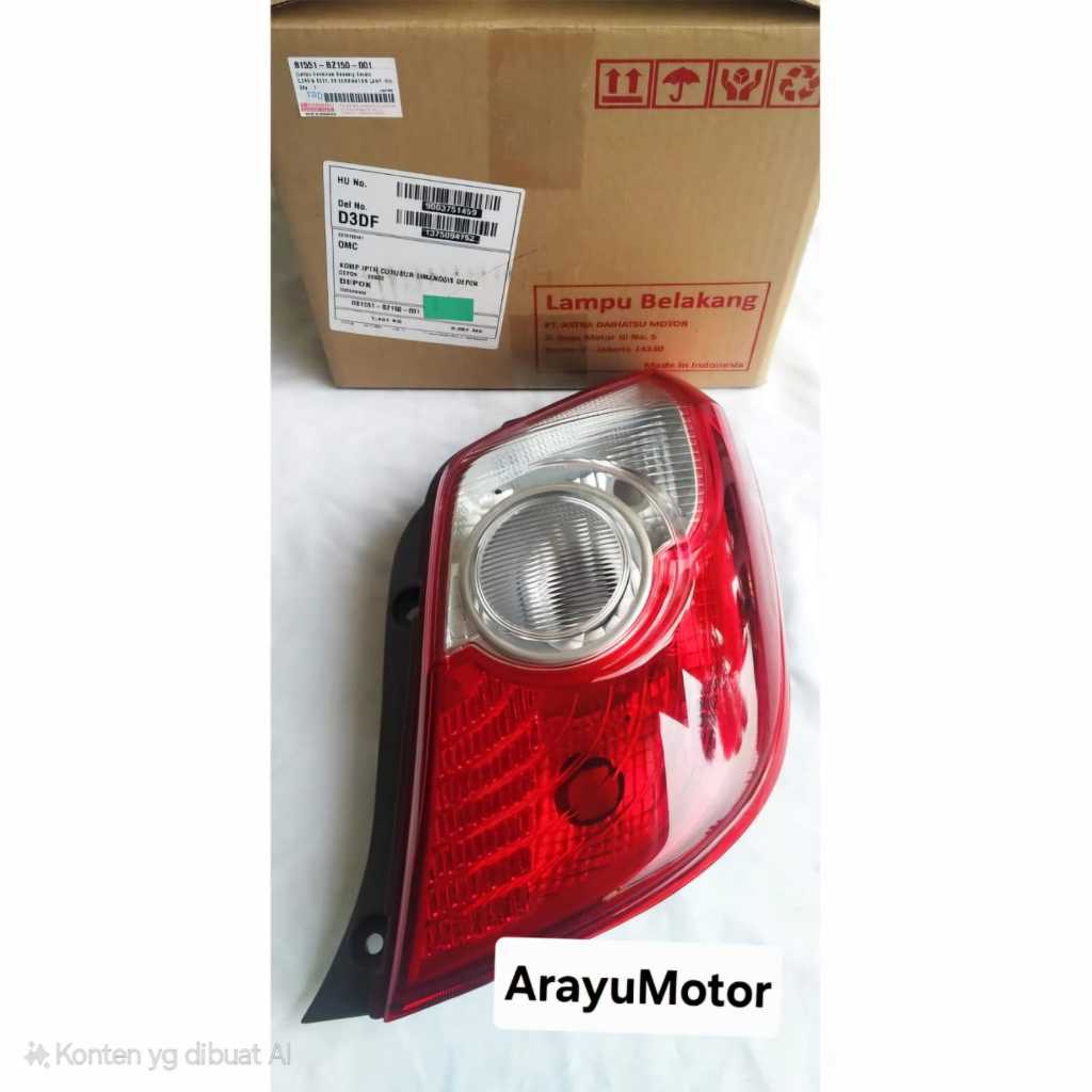 Lampu Stop Stop Lamp Belakang Kanan Daihatsu Ayla Agya 81551-BZ150-001