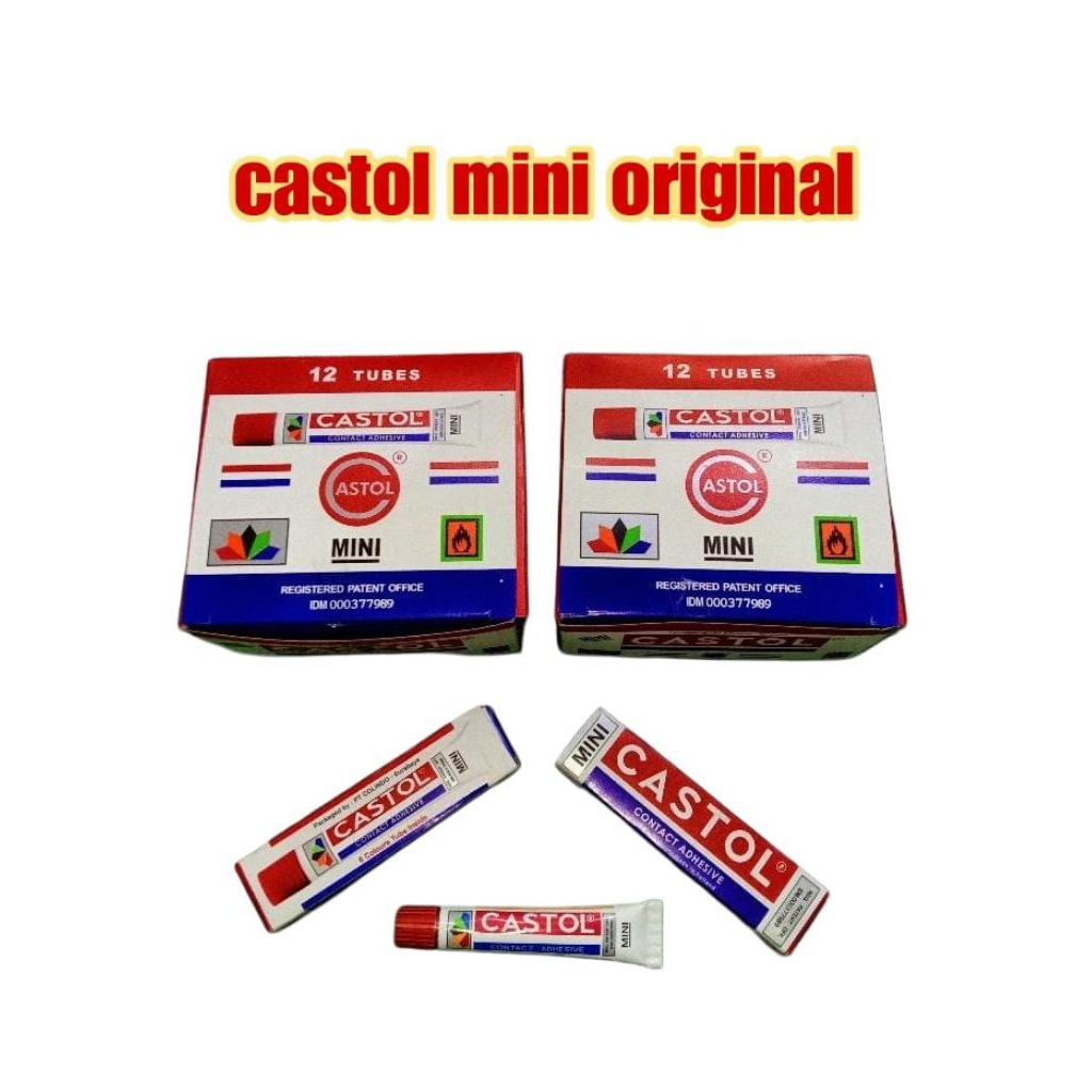 

Lem Castol Mini Original - Lem Serbaguna Super Kuat