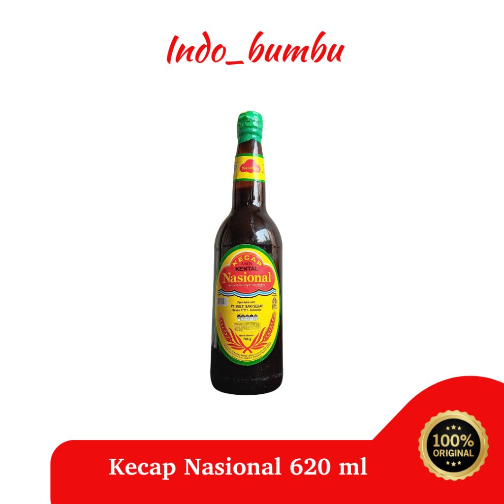 

[TERMURAH] Kecap Asin Nasional 620ml | Kecap Asin Nasional