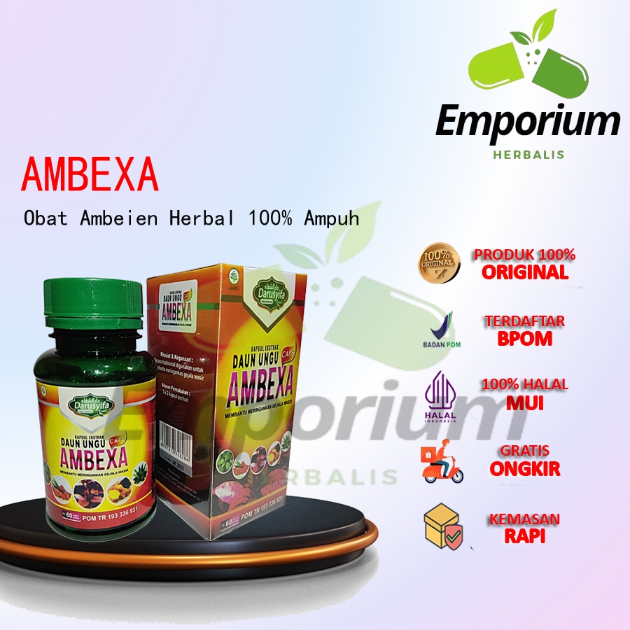 AMBEXA ASLI ORIGINAL OBAT AMBEIEN 100% AMPUH BPOM
