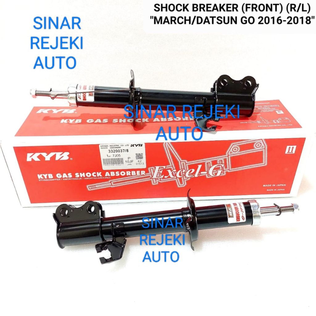 Shockbreaker Kyb Excel-G Nissan March Depan Original
