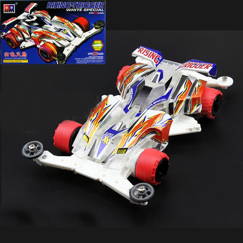 Mini 4wd Rep. Tamiya Rising Trigger White Special Super XX Merk DAXING