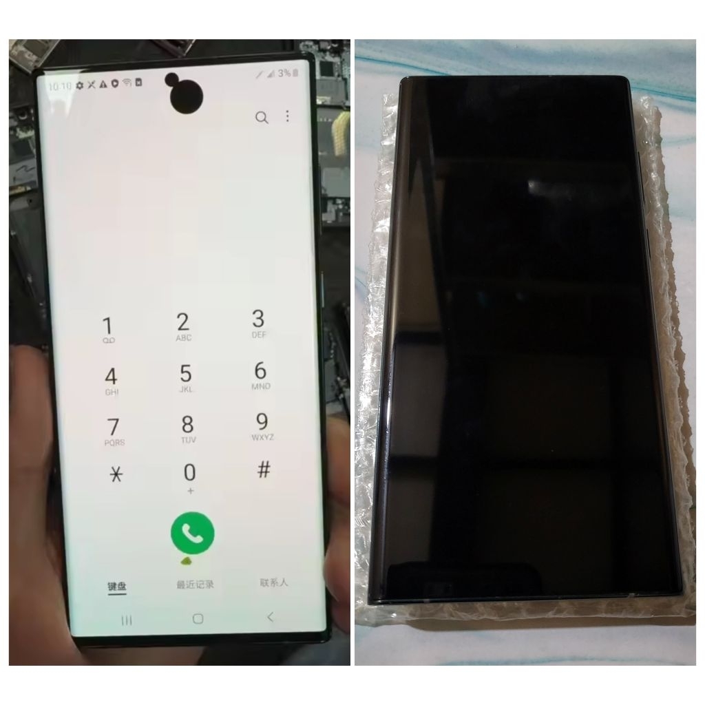 lcd Samsung s22 ultra original copotan minus tompel h1205