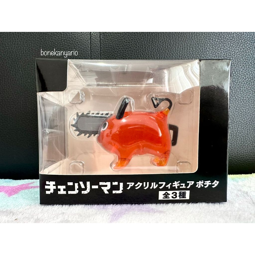 Chainsaw Man Pochita Acrylic Figure Original Taito Jepang Japver MISB Power Denji Makima Anjing Dog