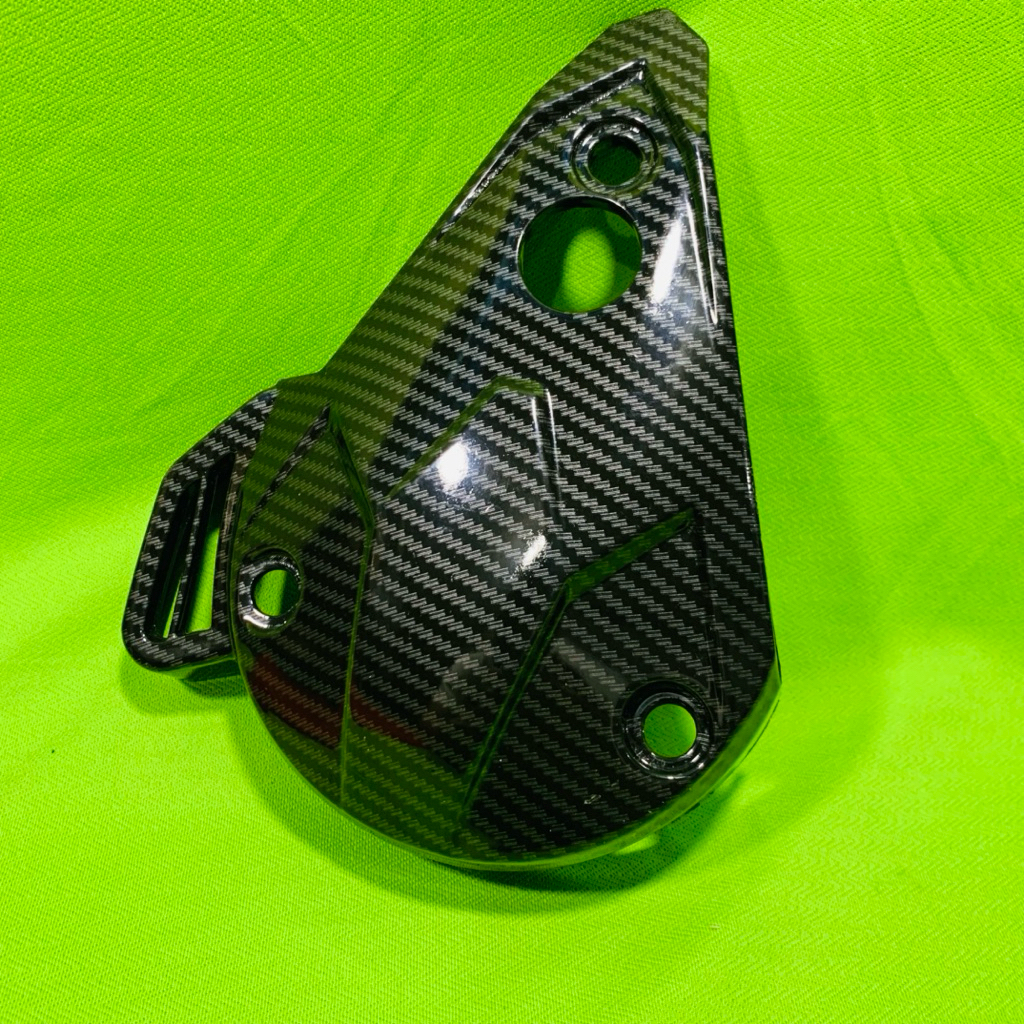 Cover Tutup Keong Cvt Carbon Karbon wtp Vario 125 150 New 2016-2018 Dengan lubang selah