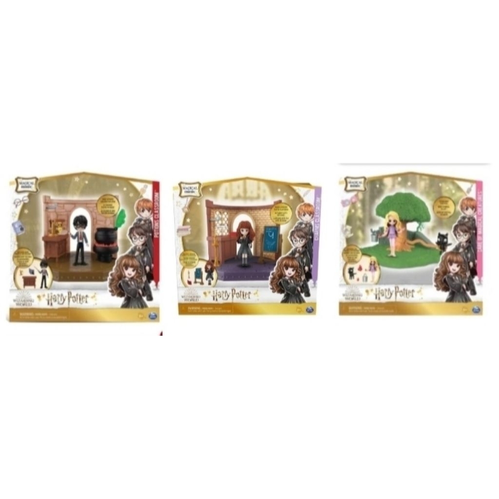 Wizarding world set mini classroom Harry Potter/harmoine