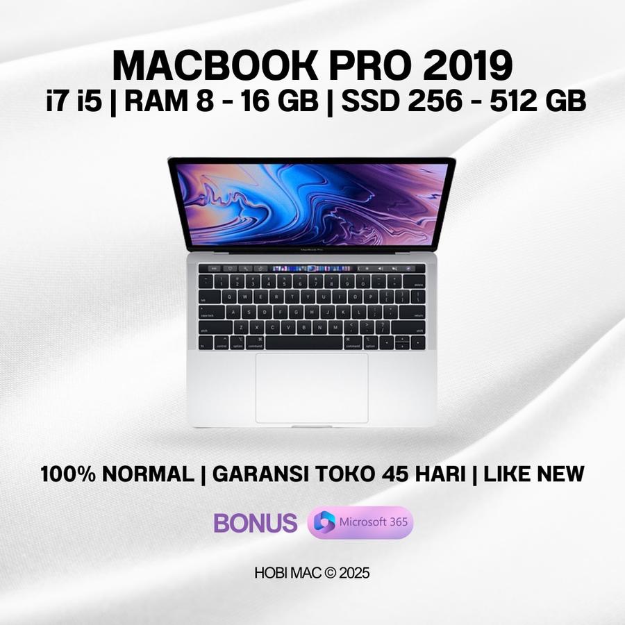Macbook Pro 2019 i5 i7 RAM 8-16GB SSD 256-512GB