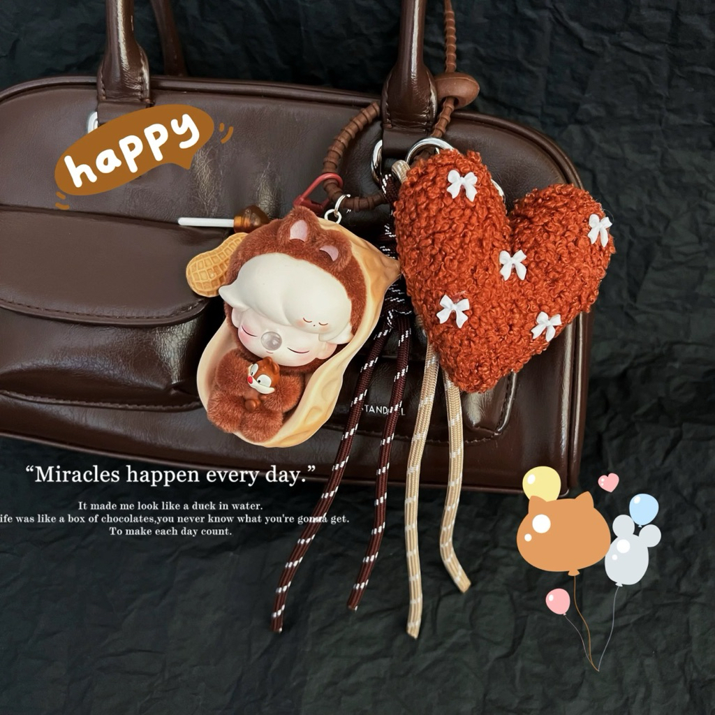Original Popmart Dimoo Bagcharm / Gantungan Popmart Dimoo