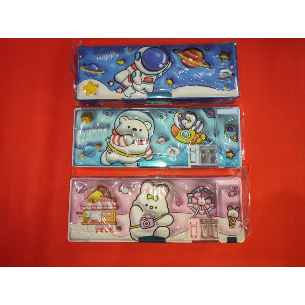 

Tempat Pensil Anak Karakter 3D Lucu – Kotak Pensil Magnetik Serbaguna -Alat Tulis Kantor/ATK Murah Medan