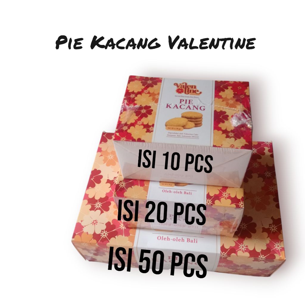 

BALI-PIE KACANG VALENTINE ISI 10/20/50 PCS//BUTTER COOKIES///KOPI KARAMEL//FREEBOX//I