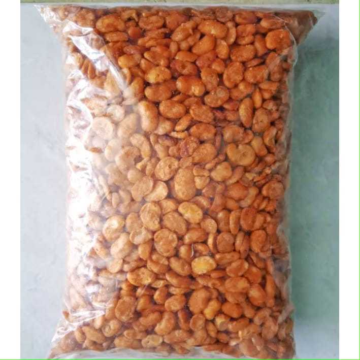 

(GRATIS TERASI) KHAS CIREBON//500GRAM KACANG KORO RASA BALADO//SNACK//MAKANAN RINGAN