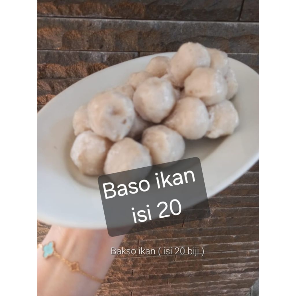 

Bakso Ikan ( Fish meatball )
