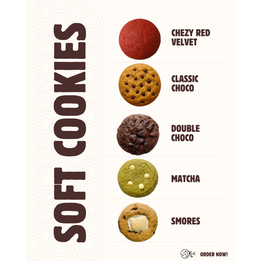 

[BUNDLING HEMAT] Aneka Soft Cookies | O.Keist