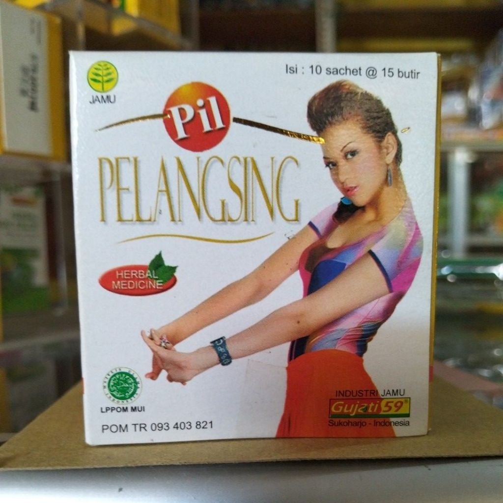 

Gujati59 pelangsing pil 1 bok isi 10 sachet