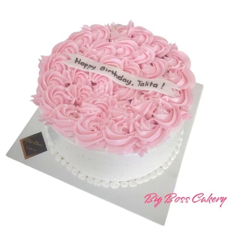 

BIG BOSS CAKERY FLOWER ROSE CAKE KUE BUNGA MAWAR