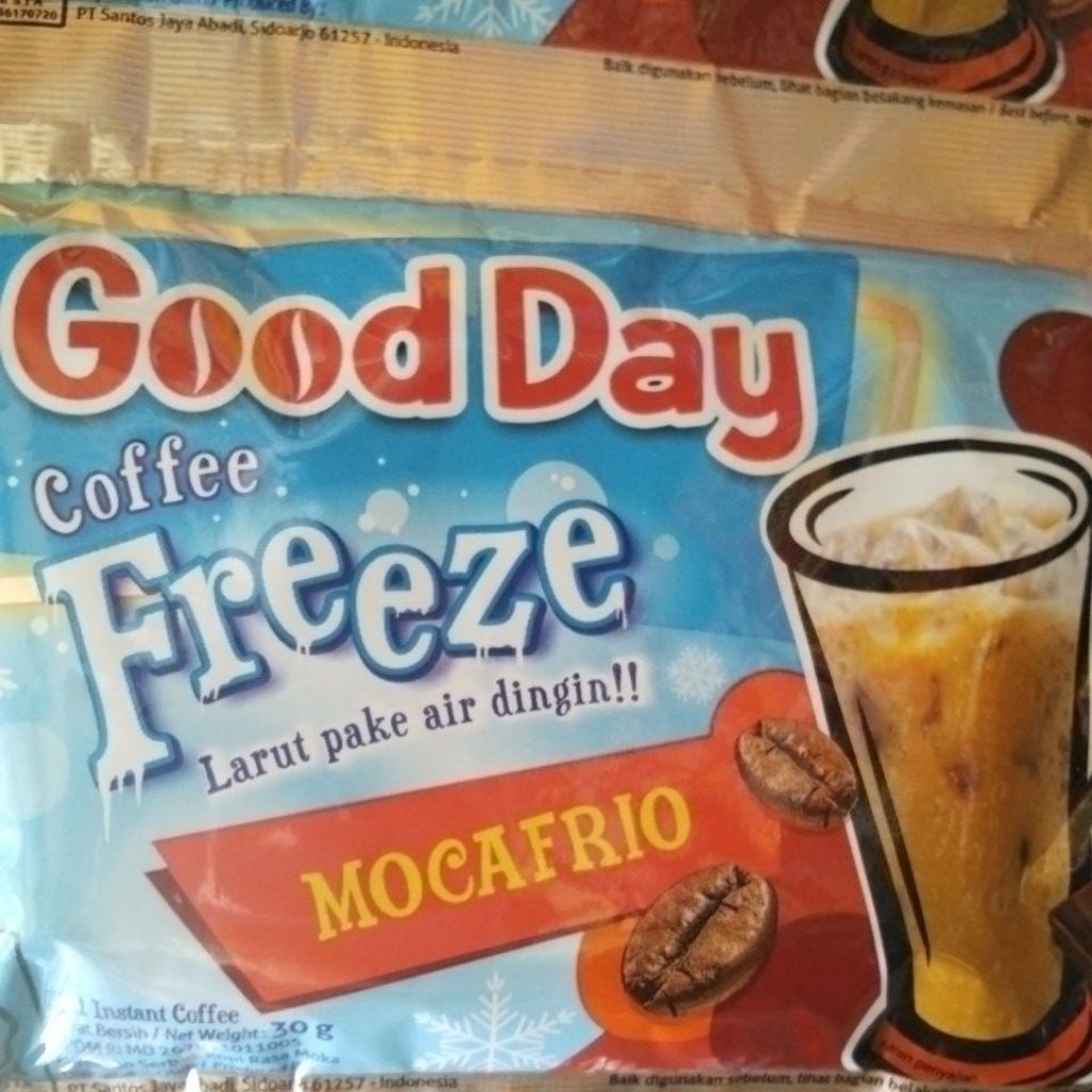 

GOOD DAY FREEZE