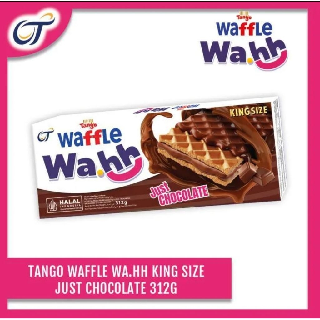 

BARU Limited TANGO Waffle WaHH kemasan King Size 312gr