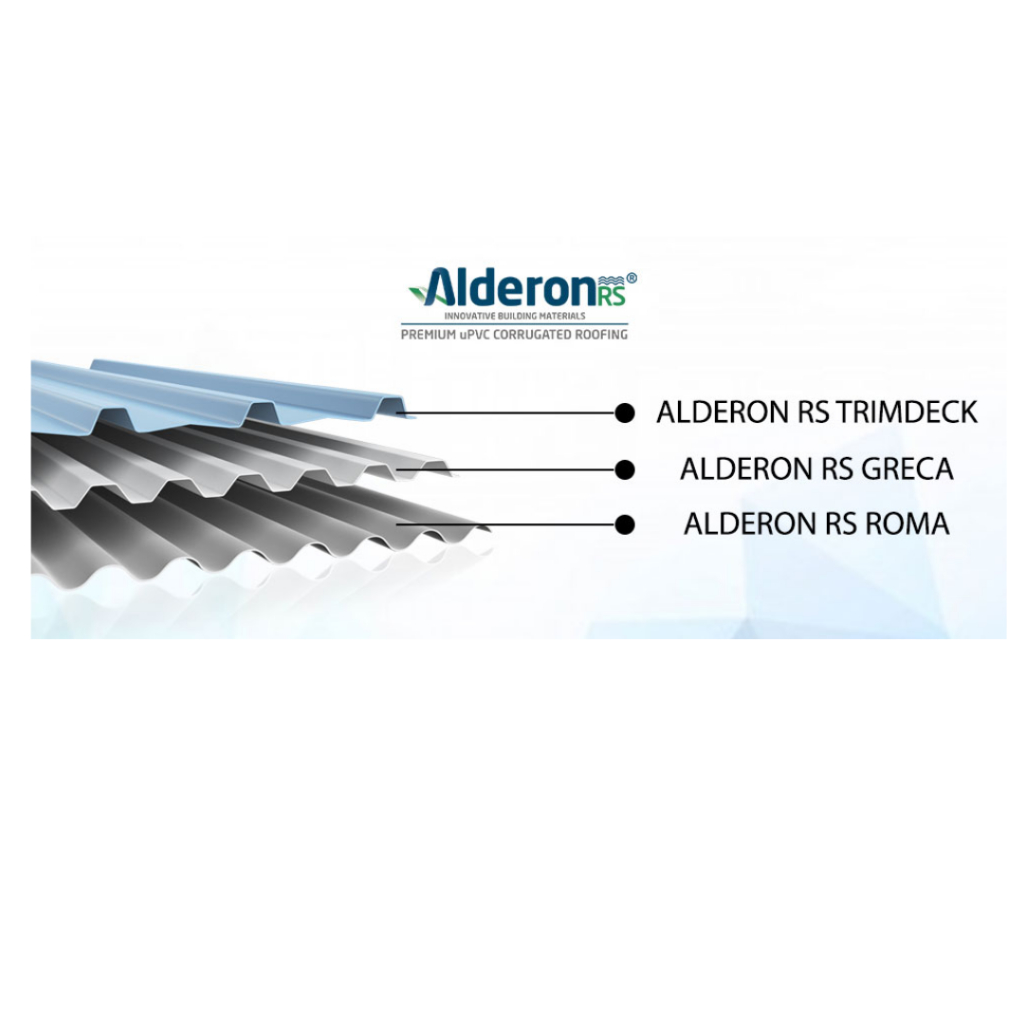 Atap Alderon RS Single Layer Gelombang Greca