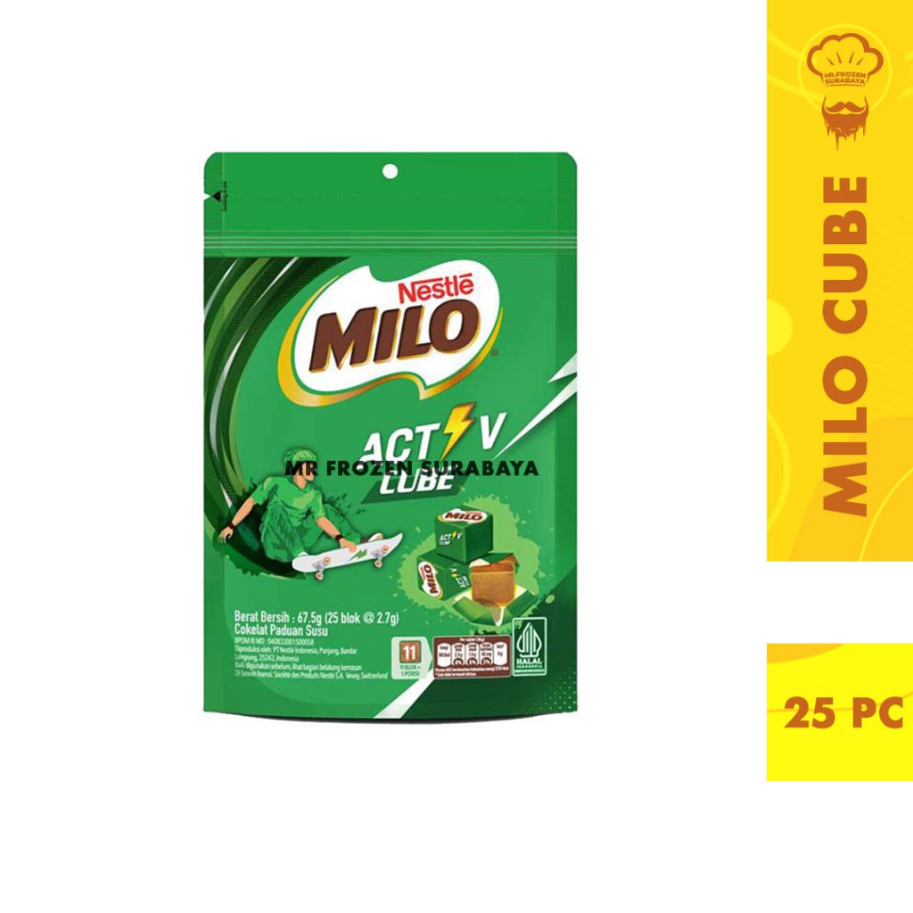 

Milo Energy Cube Activ 2,7gr x 25 pc