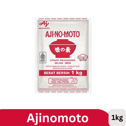 

AJI-NO-MOTO® Penyedap Rasa MSG Ajinomoto 1Kg 1 Karton (12 Pcs)