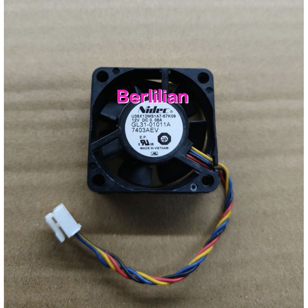 COOLING FAN NIDEC 3CM DC 12V MADE IN VIETNAM / Cooling Fan Nidec 3cm dc 12v