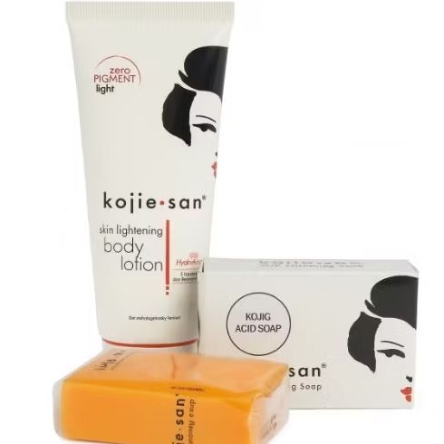 [FREE SABUN]  Kojie-San Skin Lightening Body Lotion HydroMosit Zero Pigment light , 100% ORIGINAL