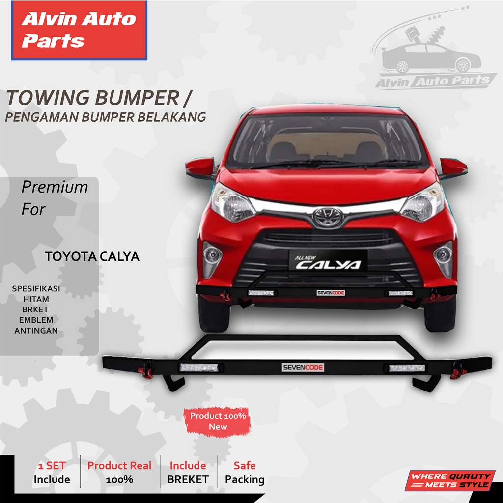 TANDUK DEPAN CALYA/ PENGAMAN BUMPER DEPAN TOYOTA CALYA