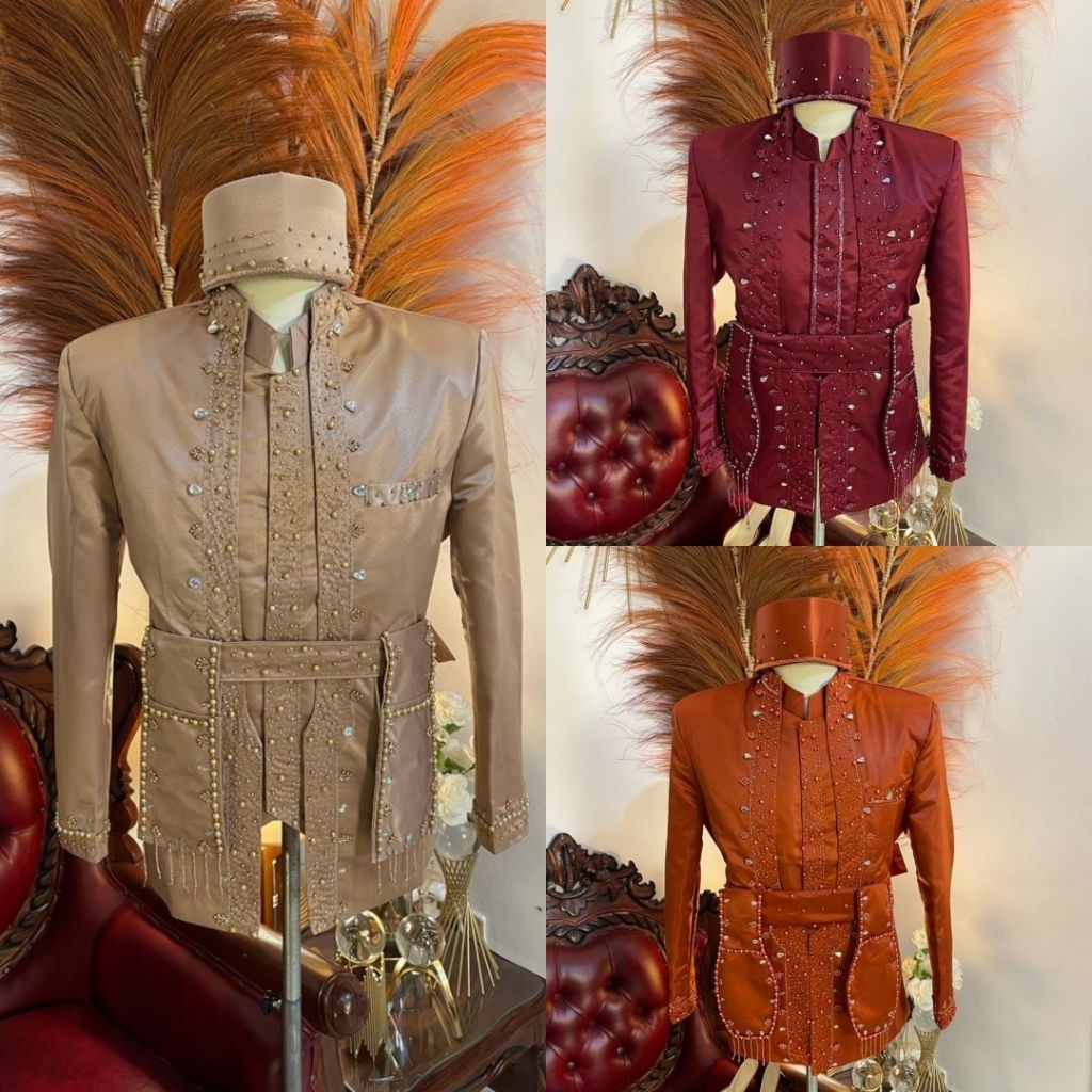 Beskap pengantin sunda // beskap Pengantin pria model sunda // beskap adat sunda