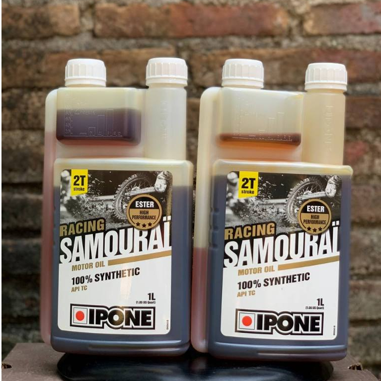 Oli Samping Ipone Racing Samourai API TC Oli Samping tril,Fiz R,Satria 2T,Ninja 2T,RX king Dll