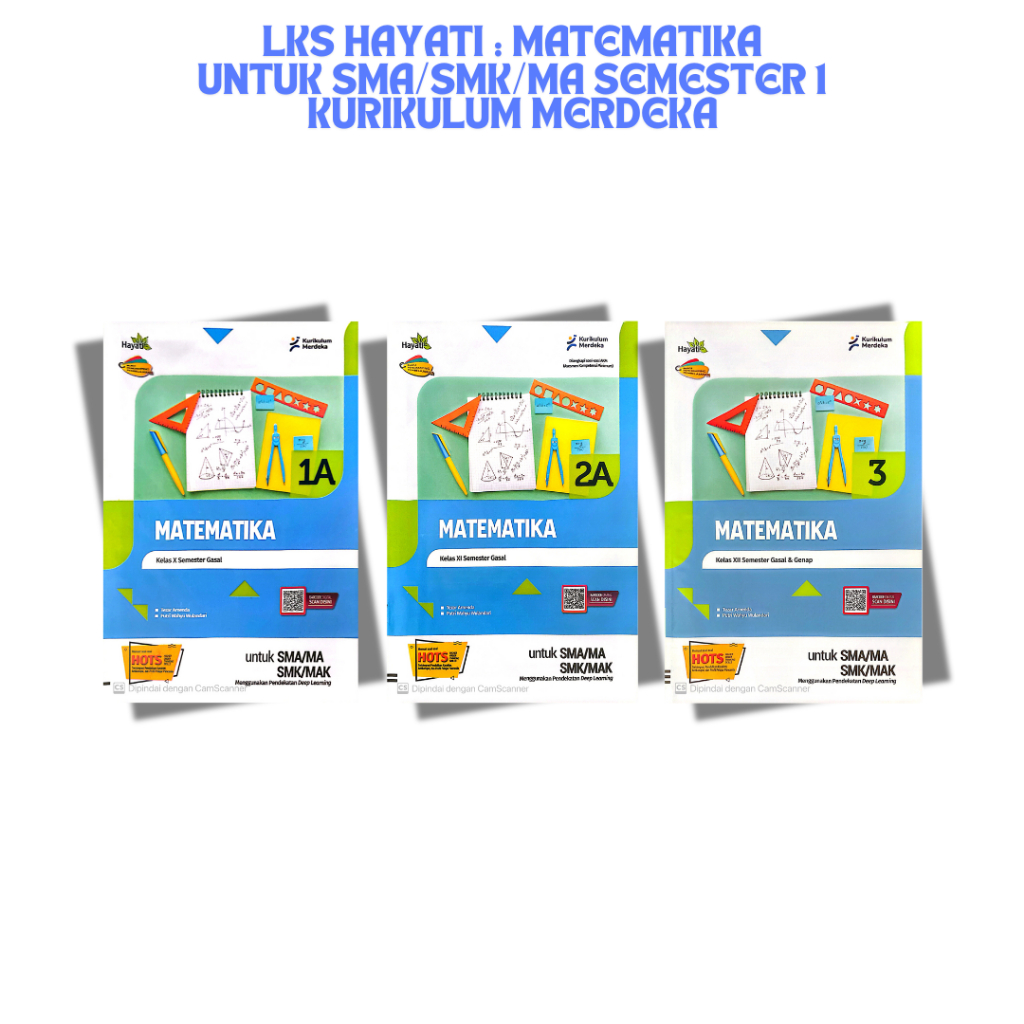 LKS Hayati : Matematika untuk SMA/MA Semester 1 - Kurikulum Merdeka