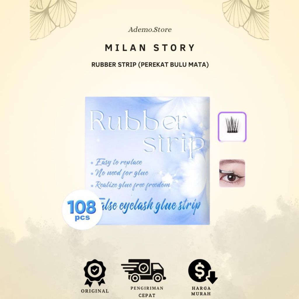 Milan Story Rubber Strip (Perekat Bulu Mata)