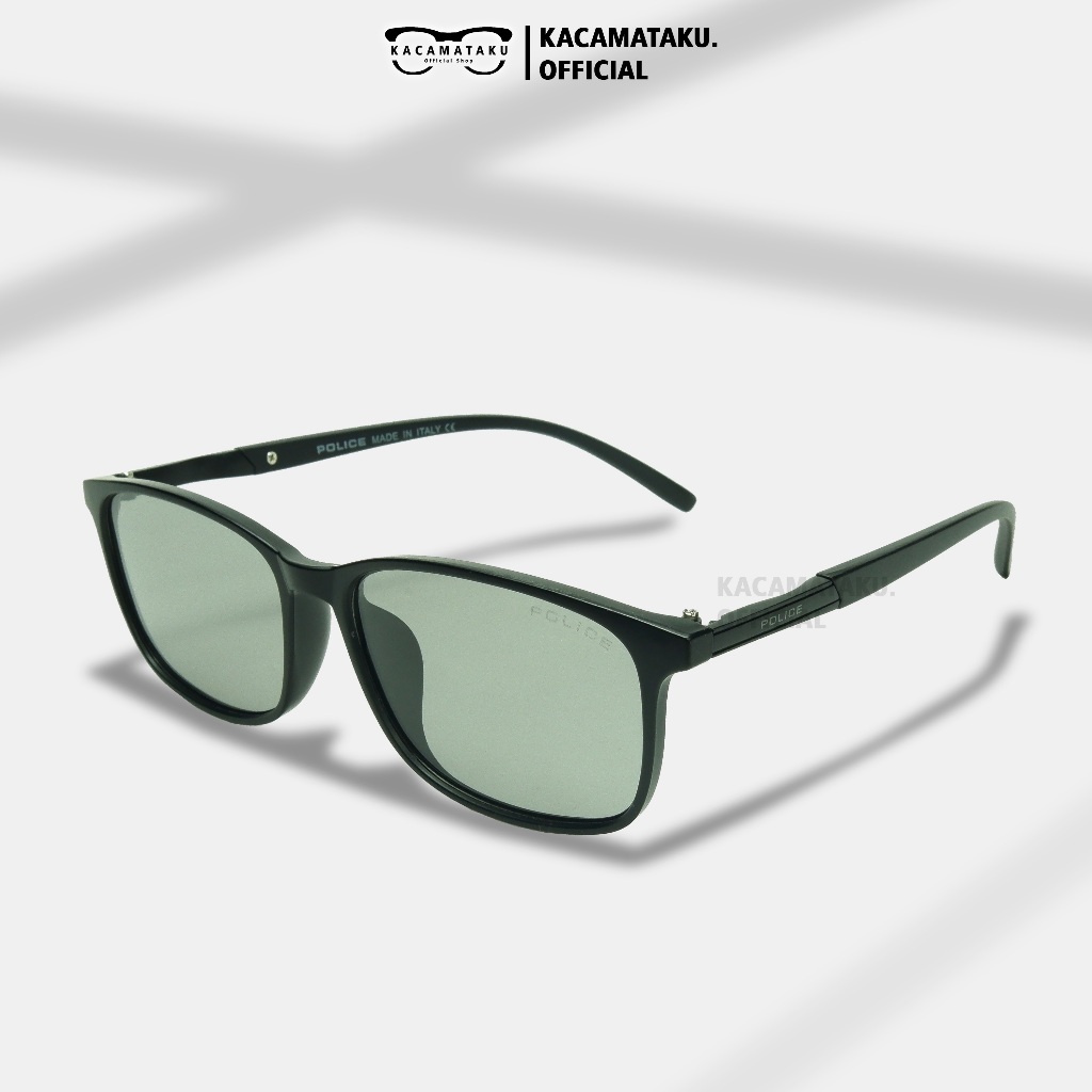 kacamata Police photocromic Polarized anti uv400 / frame kacamata pria wanita frame kacamata