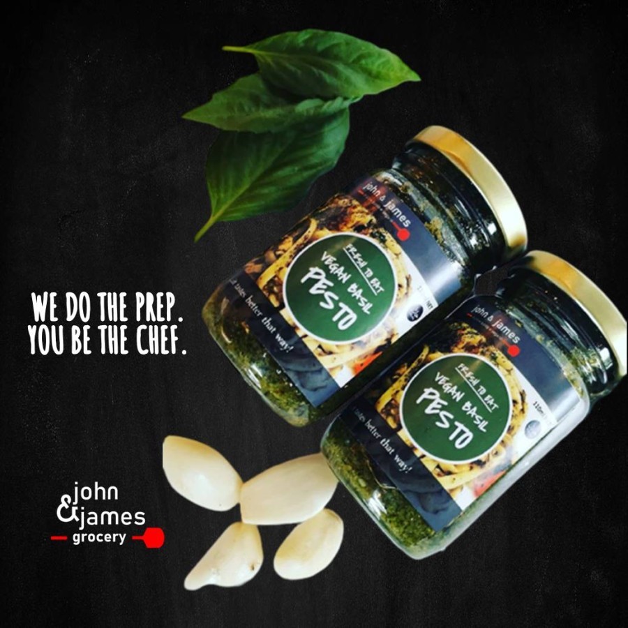 

VEGAN Pesto Sauce - John & James Grocery