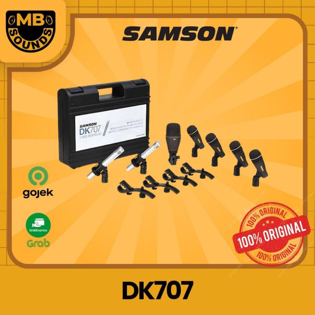 SAMSON DK707 / DK-707 MIC SET DRUM