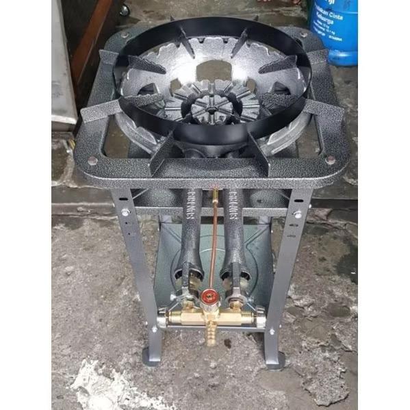 Kompor Gas Tekanan Tinggi Sunrise + Meja / Kompor Tegangan Tinggi High Pressure