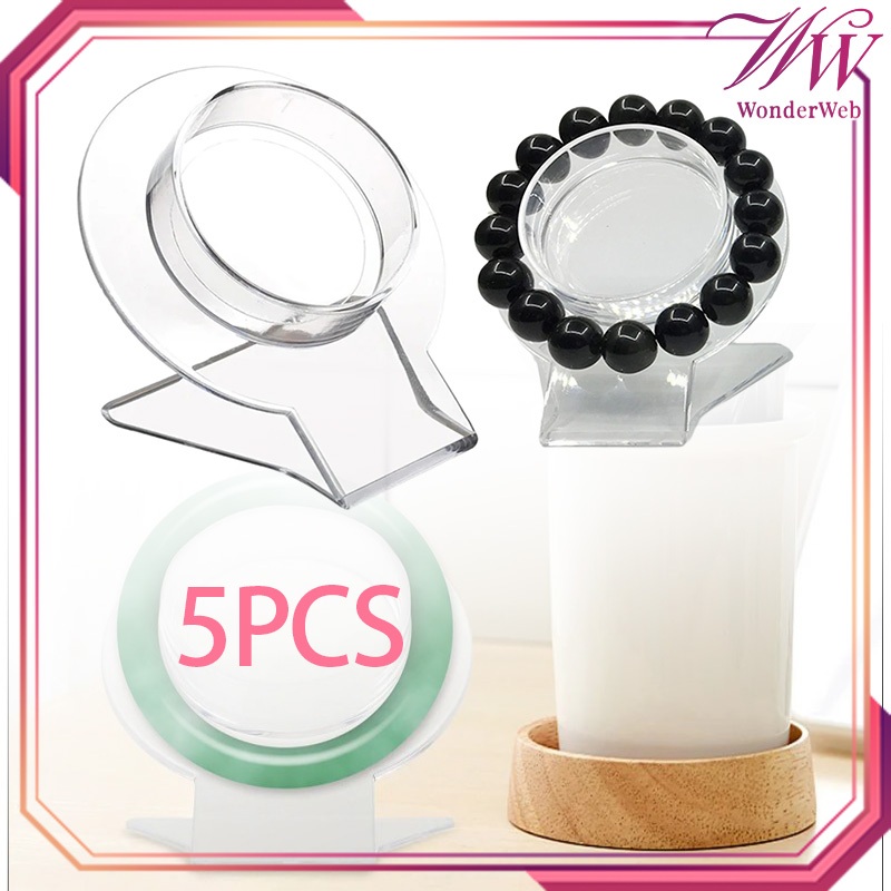 5pcs/Set Stand Display Gelang Rak Display Gelang Akrilik Bracelet Display Rack Universal Display Paj