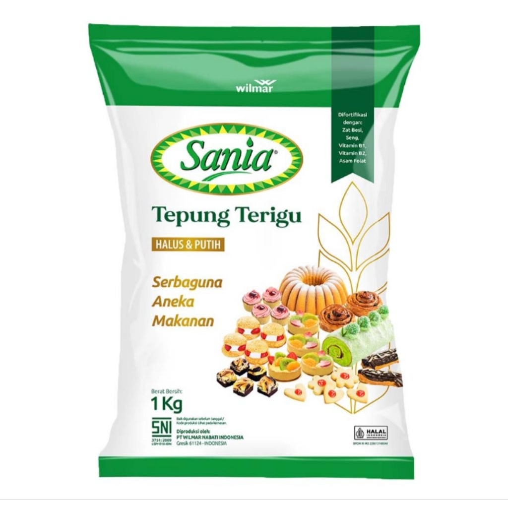 

Sania Tepung Terigu Serbaguna 1000 g