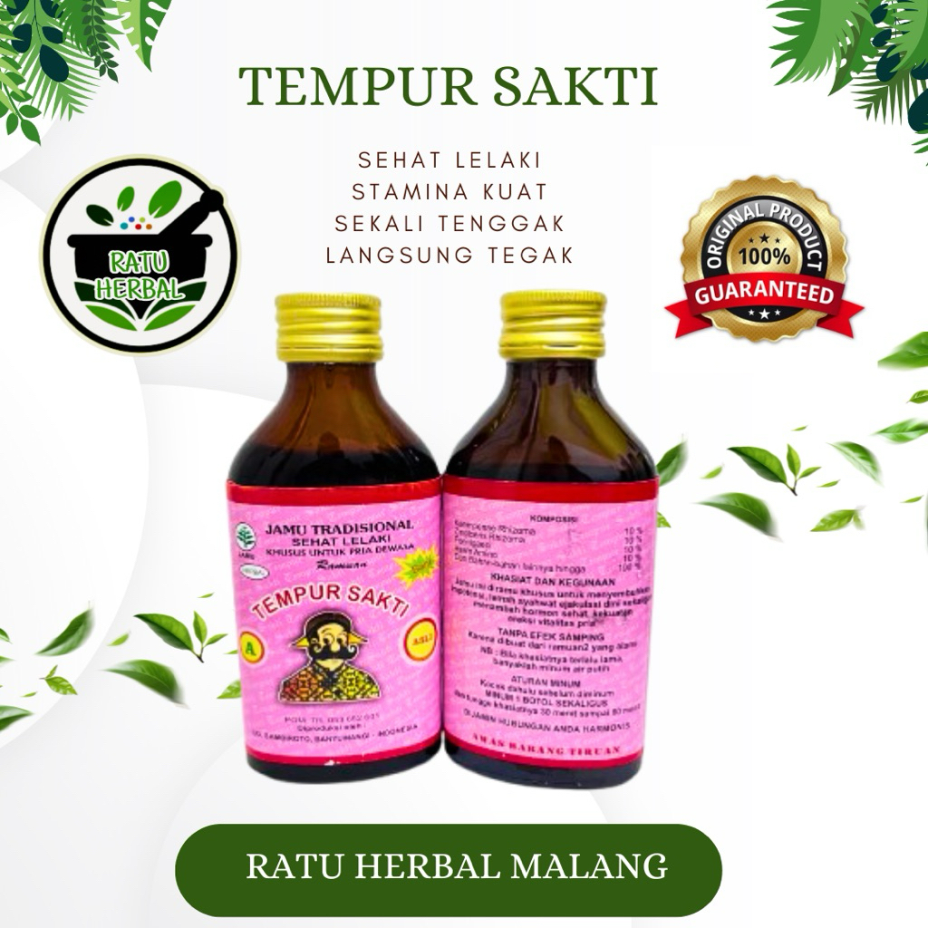 

Tempur Sakti Cair Kemasan 1 Botol