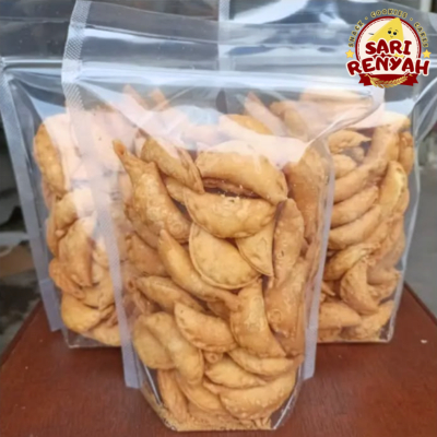 

Pastel Abon Udang Gurih 250 Gram / Kue Kering - Sari Renyah