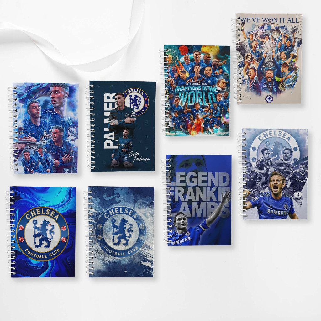 

Note Book Spiral Large (10 cm X 14 cm) Edisi chelsea / Notebook A6 Custom / Seminar Kit Surabaya