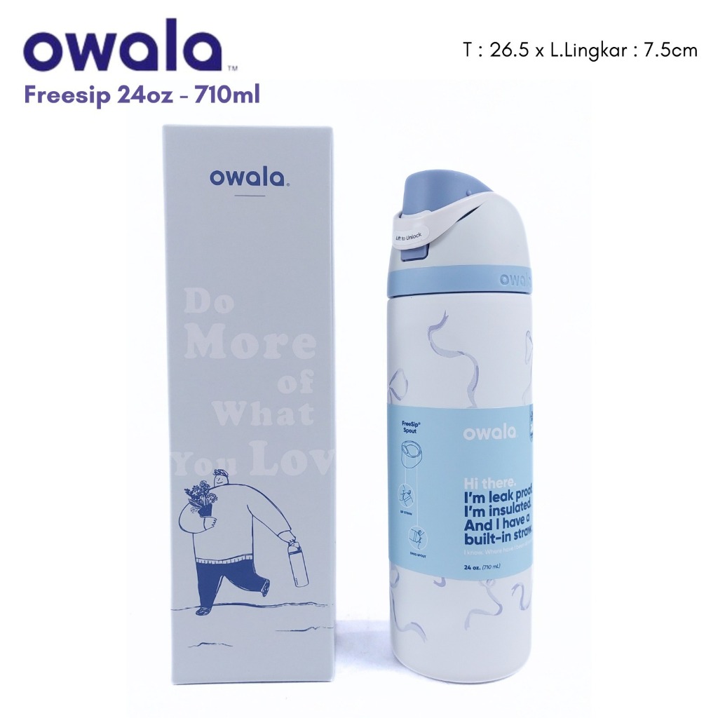 OWALA Bottle Tumbler Stainless/Tumbler Botol Minum