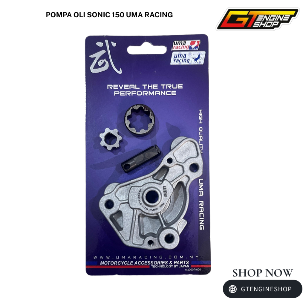 POMPA OLI SONIC 150 POMPA OLI UMA RACING SONIC 150 R OIL PUMP RS150R SONIC 150R ORIGINAL UMA RACING