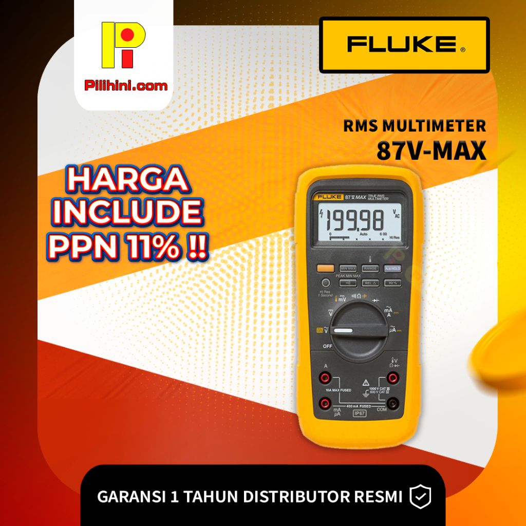 Fluke 87V MAX True-rms Digital Multimeter