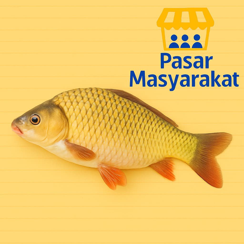 

Ikan Emas Segar Bersih Pasar.Masyarakat