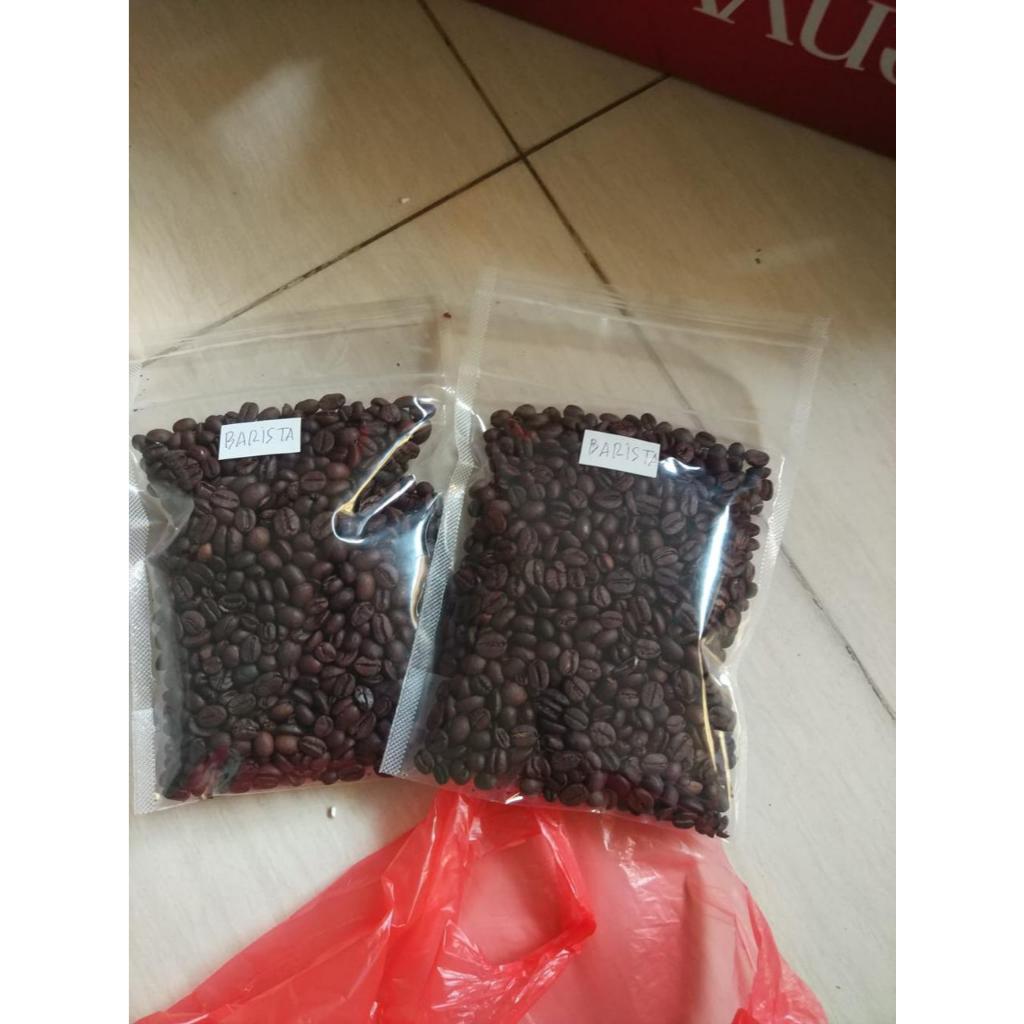 

Biji Kopi HOUSE BLEND PREMIUM - Dark Roast untuk minuman kopi dan es kopi susu - biji kopi robusta