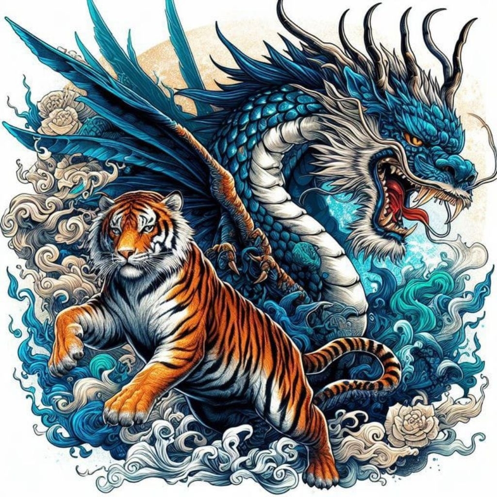 

stiker 3D naga keren, stiker print, sudah cutting, size 15 x 20 cm, anti air