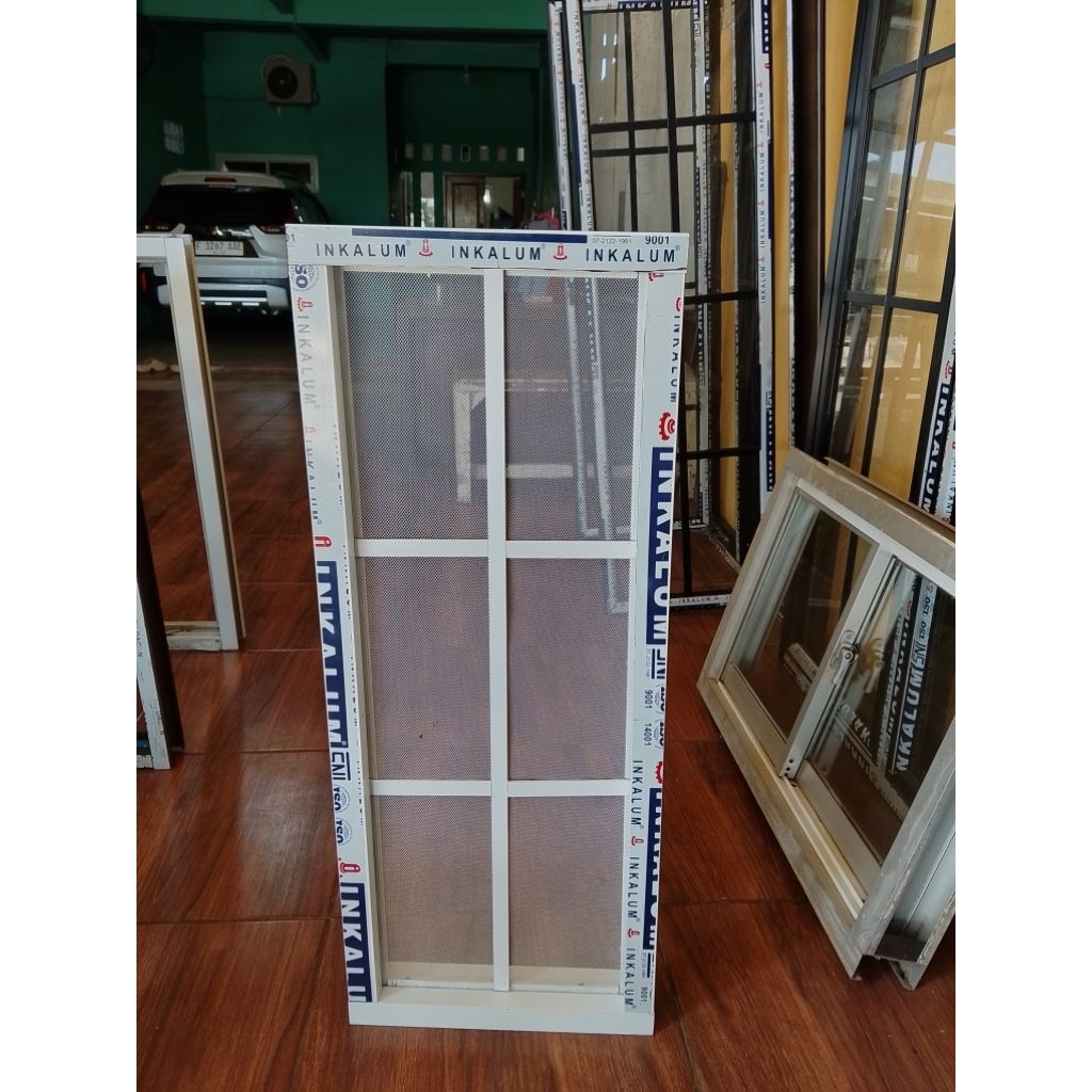 kusen jendela kasa nyamuk/kawat nyamuk aluminium